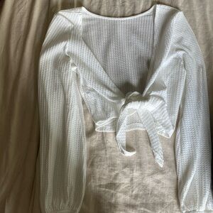 Size S Shein tie top